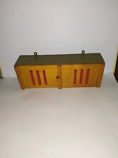 Alter Wand-Schrank-um 1950-60-Design-Puppenstube-Puppenhaus
