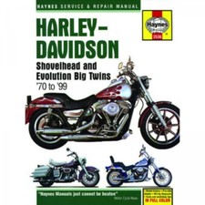 Harley Davidson Shovelhead und Evolution Big Twins (70-99) Reparaturhandbuch