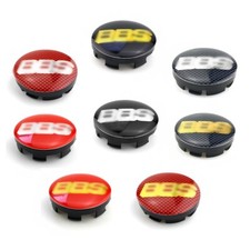 4x 56MM Nabenkappe Abzeichen Für BBS Emblem Felgendeckel Radkappe Nabendeckel