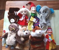 8 Handpuppen - Tiere Kasper Sandmann Kindergarten Rollenspiel