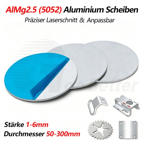 Ronde scheibe aluminium blech - ronde,