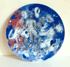 ROSENTHAL KÜNSTLERTELLER " WETTERAKROBAT " ATTERSEE LIMITIERTE KUNSTREIHEN