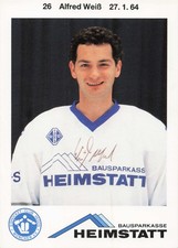 Alfred Weiß - Autogramm signiert Eishockey Club Hedos München