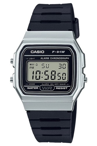 Casio 91w herren uhr vintage - casio, f-91w