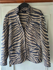 Monari Animal Print Blazer