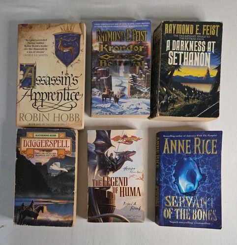 Fantasy book bundle - of, 6