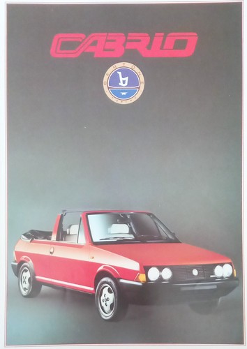 Fiat ritmo bertone cabrio - fiat,