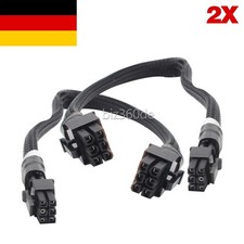 2 Stück Mini 6 Pin zu 6 Pin PCI Express Grafikkarte GPU Kabel für Mac Pro G5