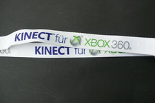 MiCROSOFT X BOX 360 SPIEL KONSOLE SCHLÜSSELBAND KINECT SPIELE MESSE REKLAME  !!!