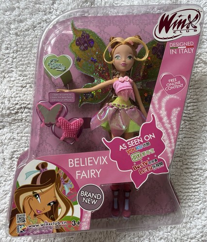 Winx club believix - flora, puppe