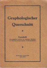Buch: Graphologischer