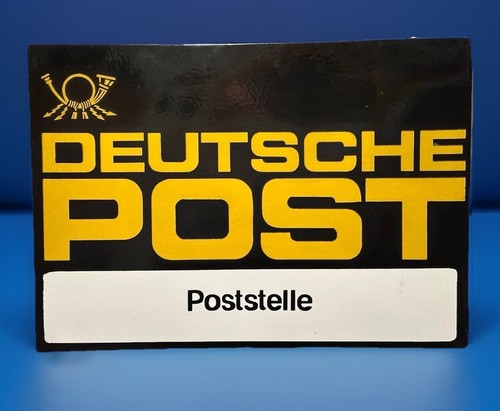 Großes emaille schild - großes,