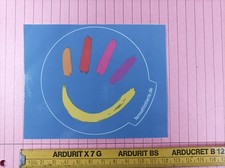 Aufkleber Sticker - Deutsche Fernsehlotterie Hand bunt Gewinn Lotto - ca. 2023