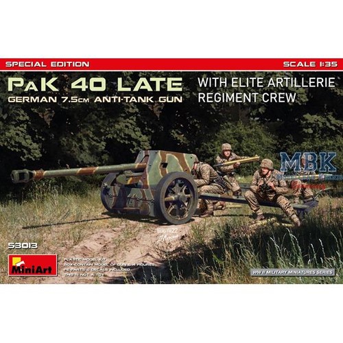 Miniart ma53013 german - miniart, 7,5