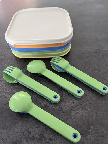 Tupperware picknickteller set - tupperware,