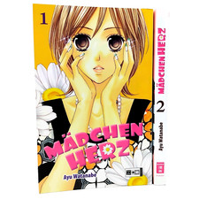 Mädchenherz Manga komplett Band 1-2 Ayu Watanabe Deutsch Egmont Shojo