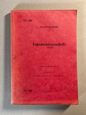 Fahrdienstvorschrift (FV) | DV 408 | Deutsche Bundesbahn | Ausgabe 1979