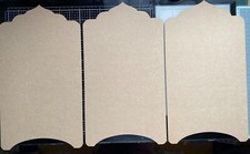 Triptychon Set aus MDF, groß