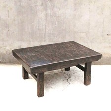 Couchtisch Beistelltisch Wohnzimmer Massives Holz schwarz chinesisch Möbel antik
