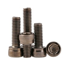 Socket Cap Screws Black Nickel