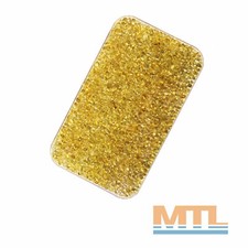 1 kg Glaskies Goldgelb 3/6 mm