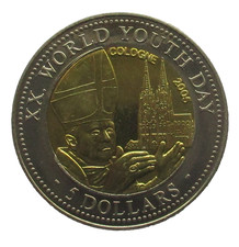 Liberia 5 Dollar 2005 XX