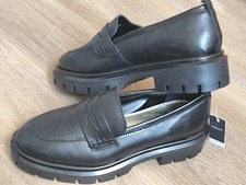 NEXT Damen Loafer Slipper Halbschuhe Leder 38