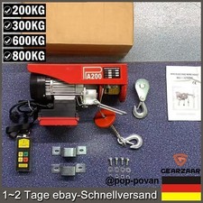 Elektrische Seilhebezug