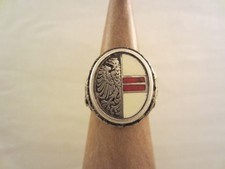PATRIOTISCHER RING ADLER OVAL