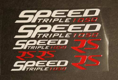 Aufkleber set für triumph - aufkleber,