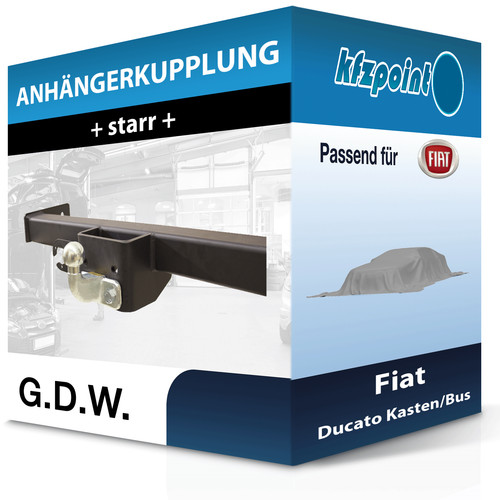 Anhängekupplung starr - g.d.w.,