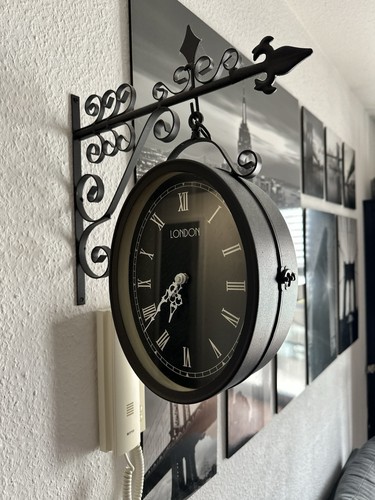 Wanduhr doppelseitig - wanduhr,