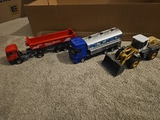 siku 3522  MAN Halfpipe - Sattelkipper - Stone Master Fliegl - 1 : 55