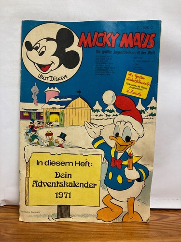 Micky maus 27 - 48, 27.11.1971