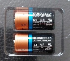 Duracell Ultra Lithium CR123A CR17345 3V 2er 