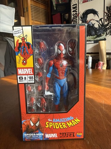 Authentisches spider man - spider-man, mafex