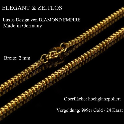 Kette gold vergoldet - kette,