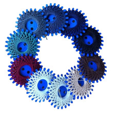 Sternzwirn 2 x 20 m Baumwolle Zwirn Nähgarn  Baumwollgarn (0,17€/m)