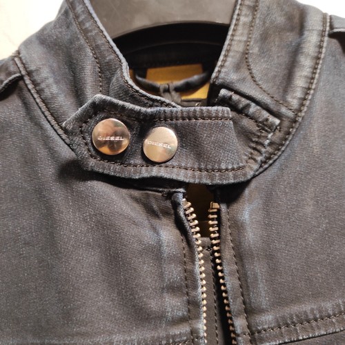 Diesel denim jacket - jacket,, biker