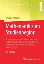 Mathematik Zum Studienbeginn