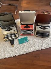 Reiseschreibmaschinen 3Stück alt Princess 100, Consul, Unis-Tbm