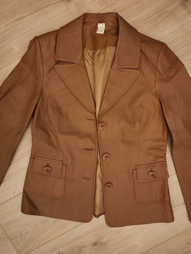 Lederjacke damen cognac - lederjacke,