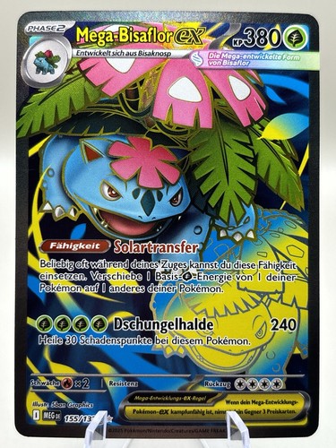 Pokemon karte mega bisaflor - karte:, mega-bisaflor
