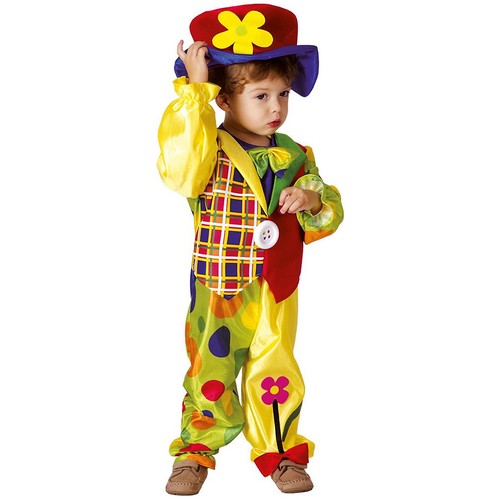 Kinder clown kostüm mit hut - kinder,