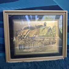 Vintage Folienkunst Bild alt