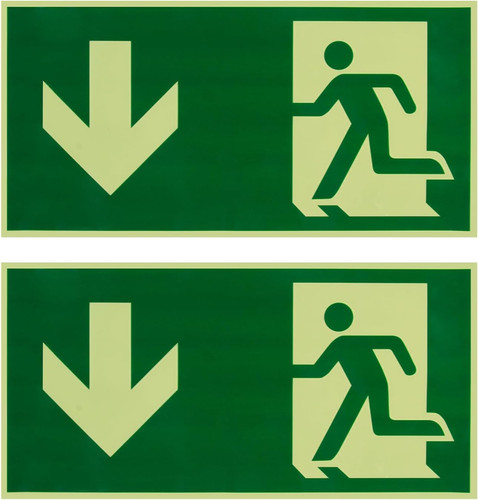 Schild notausgangsschild - schild,