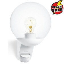 STEINEL Sensor-Außenleuchte Wandleuchte mit Bewegungsmelder Eingangsleuchte weiß