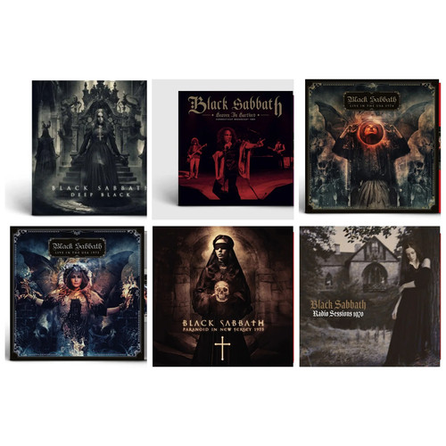 Black sabbath 6 titles - black,
