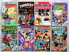 8x diverse DC Comics Thunder