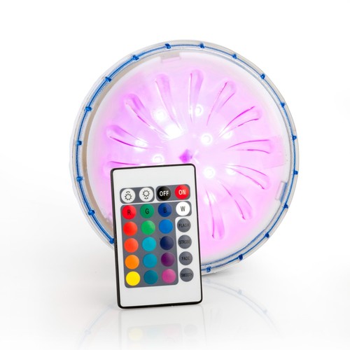 Mehrfarbige led poolleuchte - mehrfarbige,